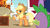 Size: 1366x768 | Tagged: safe, screencap, applejack, spike, twilight sparkle, alicorn, pony, g4, the last problem, clipboard, crate, farm, fence, hay bale, twilight sparkle (alicorn)