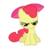 Size: 7000x6823 | Tagged: safe, artist:tardifice, apple bloom, earth pony, pony, g4, adorabloom, angry, apple bloom's bow, bow, cute, cute when angry, female, filly, grumpy, hair bow, looking down, scowl, simple background, sitting, solo, transparent background, unhappy, vector