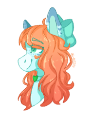 Size: 899x1200 | Tagged: safe, artist:p-kicreations, artist:person8149, oc, oc only, oc:skyler, pony, bust, female, mare, portrait, simple background, solo, transparent background
