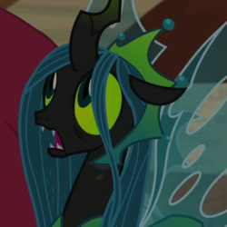 Size: 680x680 | Tagged: safe, lord tirek, queen chrysalis, g4, the ending of the end, ultimate chrysalis