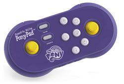 Size: 742x507 | Tagged: safe, artist:chatoyance, fanfic:friendship is optimal, controller, my little pony logo, no pony, ponypad