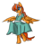 Size: 1640x1800 | Tagged: safe, artist:spheedc, oc, oc only, oc:cold front, pegasus, semi-anthro, arm hooves, bipedal, clothes, crossdressing, digital art, dress, male, simple background, solo, transparent background