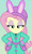 Size: 572x948 | Tagged: safe, screencap, fluttershy, blizzard or bust, equestria girls, equestria girls specials, g4, my little pony equestria girls: better together, my little pony equestria girls: holidays unwrapped, bunny ears, clothes, cropped, female, fluttershy is not amused, jacket, lidded eyes, mittens, solo, unamused, winter hat, winter outfit