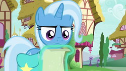 Size: 1280x720 | Tagged: safe, screencap, trixie, pony, g4, student counsel, female, mare, solo