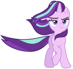 Size: 7122x6665 | Tagged: safe, artist:estories, starlight glimmer, pony, g4, the ending of the end, absurd resolution, female, simple background, solo, transparent background, vector
