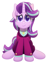 Size: 2618x3450 | Tagged: safe, artist:sol-r, starlight glimmer, pony, g4, the last problem, clothes, female, headmare starlight, high res, older, older starlight glimmer, simple background, solo, transparent background, vector