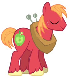 Size: 6512x7000 | Tagged: safe, artist:estories, big macintosh, earth pony, pony, g4, absurd resolution, male, simple background, solo, transparent background, vector