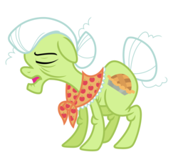 Size: 6308x5584 | Tagged: safe, artist:estories, granny smith, earth pony, pony, g4, absurd resolution, female, simple background, solo, transparent background, vector