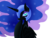 Size: 800x600 | Tagged: safe, artist:sophiakawaii, nightmare moon, alicorn, pony, g4, cute, female, helmet, mare, moonabetes, simple background, solo, transparent background