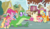 Size: 1700x971 | Tagged: safe, artist:axemgr, artist:unoriginai, edit, edited screencap, screencap, gummy, luster dawn, pinkie pie, pound cake, pumpkin cake, rainbow dash, tank, oc, oc:jawbreaker, oc:sugar crash, earth pony, pegasus, pony, unicorn, g4, the last problem, alternate design, alternate hairstyle, cute, female, interspecies offspring, lesbian, magical gay spawn, magical lesbian spawn, male, mare, offspring, older, older cake twins, older pound cake, older pumpkin cake, parent:pinkie pie, parent:rainbow dash, parents:gumtank, parents:pinkiedash, ship:pinkiedash, shipping, stallion, story included