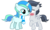 Size: 1024x624 | Tagged: source needed, safe, artist:jawsandgumballfan24, rumble, oc, oc:cyan lightning, pegasus, pony, unicorn, g4, blushing, canon x oc, clothes, colt, cute, cyanrumble, duo, gay, male, ocbetes, rumblebetes, scarf, vector