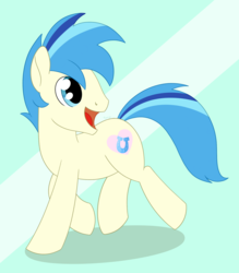 Size: 1682x1917 | Tagged: safe, artist:dyonys, oc, oc:chatty pie, earth pony, pony, abstract background, male, show accurate, stallion