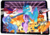 Size: 3496x2480 | Tagged: safe, artist:jubyskylines, maud pie, princess ember, starlight glimmer, sunburst, trixie, oc, oc:juby skylines, dragon, earth pony, pegasus, pony, unicorn, g4, album cover, car, dragoness, dragonforce, explosion, extreme power metal, female, fire, group, guitar, high res, laser, male, mare, musical instrument, pegasus oc, power metal, sextet, speed metal, spread wings, stallion, wings