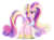 Size: 4000x2932 | Tagged: safe, artist:orin331, princess cadance, alicorn, crystal pony, pony, g4, crystallized, cute, cutedance, ethereal mane, female, horn, long horn, mare, older, older princess cadance, simple background, smiling, solo, time skip, transparent background, ultimate cadance