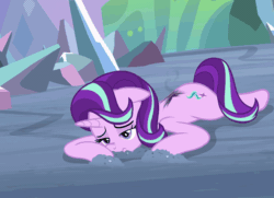 Size: 672x486 | Tagged: safe, screencap, cozy glow, princess celestia, queen chrysalis, starlight glimmer, alicorn, changeling, pony, unicorn, g4, the ending of the end, alicornified, animated, burned, butt, cozycorn, cutie mark, defeated, ethereal mane, female, filly, flowing mane, flying, foal, folded wings, former queen chrysalis, gif, glowing horn, hoof shoes, horn, injured, landing, mare, momlestia, momlestia fuel, plot, protecting, race swap, smoke, ultimate chrysalis, wings
