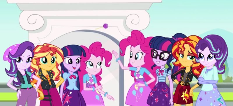 My Little Pony: Equestria Girls Sunset Shimmer, starlight, purple