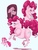 Size: 3000x4000 | Tagged: safe, artist:vantiss, pinkie pie, earth pony, pony, g4, belly, female, giggling, pinkamena diane pie, sketch, sketch dump, solo