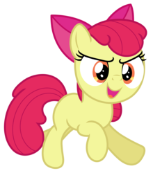 Size: 5274x6000 | Tagged: safe, artist:estories, apple bloom, earth pony, pony, g4, absurd resolution, female, simple background, solo, transparent background, vector