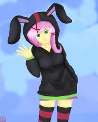 Size: 803x995 | Tagged: safe, artist:minusclass, fluttershy, equestria girls, g4, female, solo