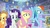 Size: 1920x1080 | Tagged: safe, screencap, applejack, fluttershy, rainbow dash, rarity, spike, pony, g4, the ending of the end