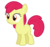 Size: 5596x5247 | Tagged: safe, artist:estories, edit, editor:slayerbvc, vector edit, apple bloom, earth pony, pony, g4, absurd resolution, accessory-less edit, blank flank, female, filly, missing accessory, simple background, solo, transparent background, vector