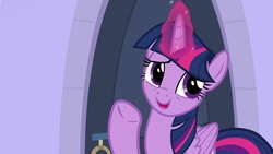 Size: 1920x1080 | Tagged: safe, screencap, twilight sparkle, alicorn, pony, g4, the ending of the end, female, magic, mare, solo, twilight sparkle (alicorn)