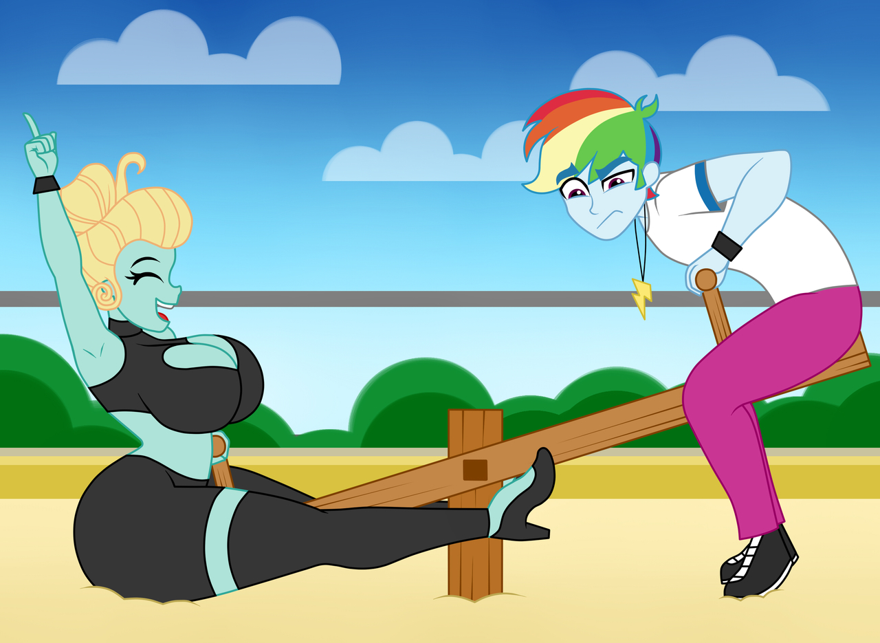 193149 - safe, artist:terry, rainbow dash, human, crossover, fan fic bait,  humanized, jojo's bizarre adventure, male, parody, rainbow blitz, rule 63,  stand - Derpibooru