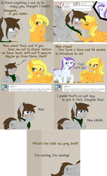Size: 2002x3290 | Tagged: safe, artist:phoenixswift, oc, oc only, oc:citrus twist, oc:fuselight, oc:snowsong, pegasus, pony, ask fuselight, blushing, female, high res, kissing, male, mare, stallion