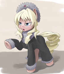 Size: 1500x1734 | Tagged: safe, artist:rallerae, pony, ponified, russia-onee-sama