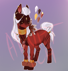 Size: 2708x2829 | Tagged: safe, artist:peachez, oc, oc only, earth pony, pony, adoptable, commission, dreamcatcher, high res, solo, witch, your character here