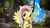 Size: 3840x2160 | Tagged: safe, artist:apexpredator923, fluttershy, pegasus, pony, g4, 3d, 4k, cute, female, forest, grass, high res, looking at you, mare, revamped ponies, shyabetes, smiling, solo, source filmmaker, tree, wings