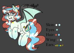 Size: 952x684 | Tagged: safe, artist:kellysans, oc, oc:mystical kelly, alicorn, bat pony, pony, female
