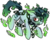 Size: 560x450 | Tagged: safe, artist:anjevalart, ghost, pony, chains