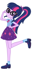 Size: 2255x4461 | Tagged: safe, artist:android95ec, sci-twi, twilight sparkle, equestria girls, equestria girls series, g4, cutie mark, female, geode of telekinesis, glasses, magical geodes, pose, simple background, solo, transparent background, vector