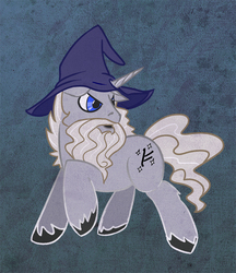 Size: 700x809 | Tagged: safe, artist:samaerro, pony, gandalf, lord of the rings, ponified