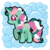 Size: 894x894 | Tagged: safe, artist:aquaticneon, fizzy, pony, unicorn, g1, g4, female, g1 to g4, generation leap, solo