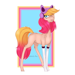 Size: 1280x1280 | Tagged: safe, artist:moonwolf96, oc, oc only, earth pony, pony, female, mare, solo
