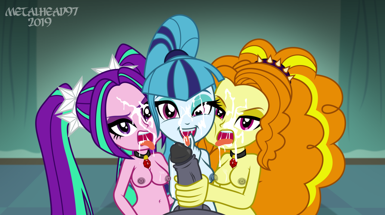 2176565 - explicit, artist:metalhead97, adagio dazzle, aria blaze, sonata ...
