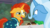 Size: 1920x1080 | Tagged: safe, screencap, sunburst, trixie, pony, unicorn, g4, student counsel, duo, female, male, mare, stallion