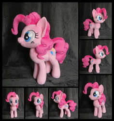 Size: 4157x4409 | Tagged: safe, artist:fireflytwinkletoes, pinkie pie, earth pony, pony, g4, absurd resolution, irl, photo, plushie, solo