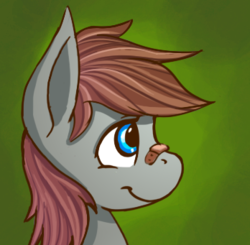 Size: 348x341 | Tagged: safe, artist:eisenrot, oc, oc only, oc:fuselight, pony, ask fuselight, bust, portrait, solo
