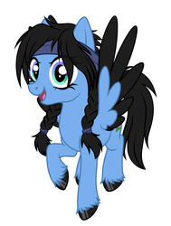 Size: 2335x3083 | Tagged: safe, artist:rioshi, artist:shelinarts, artist:starshade, oc, oc only, oc:siana floral, pegasus, pony, female, full body, high res, mare, simple background, solo, white background