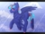 Size: 1250x938 | Tagged: safe, artist:ilona furry, oc, oc:hellfire, pegasus, pony, blue fur, cloud, colt, flying, foal, male, red eyes, sky, wings