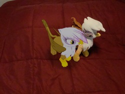 Size: 3264x2456 | Tagged: safe, gameloft, gilda, griffon, g4, augmented reality, female, high res, irl, photo, plushie
