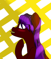 Size: 3000x3500 | Tagged: safe, artist:staziroch, oc, oc only, oc:aydee, pegasus, pony, abstract background, blushing, bullet, high res, solo