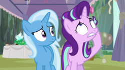 Size: 1920x1080 | Tagged: safe, screencap, starlight glimmer, trixie, pony, g4, student counsel