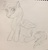 Size: 332x349 | Tagged: artist needed, safe, rainbow dash, pony, g4, drawing, female, solo, traditional art