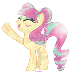 Size: 1024x1054 | Tagged: safe, artist:tigerbeetle, sour sweet, crystal pony, pony, equestria girls, g4, my little pony equestria girls: friendship games, crystal, crystal empire, crystallized, equestria girls ponified, female, lightly watermarked, mare, ponified, shadowbolts, simple background, solo, transparent background, watermark