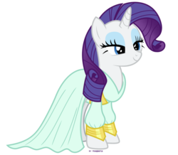 Size: 956x835 | Tagged: safe, artist:tigerbeetle, rarity, pony, g4, beautiful, clothes, dress, elegance, elegant, female, lidded eyes, lightly watermarked, proud, simple background, smiling, solo, transparent background, vector, watermark