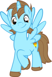 Size: 8514x12639 | Tagged: safe, artist:koolfrood, oc, oc only, oc:ian denney, alicorn, pony, alicorn oc, base used, male, simple background, solo, stallion, transparent background, vector